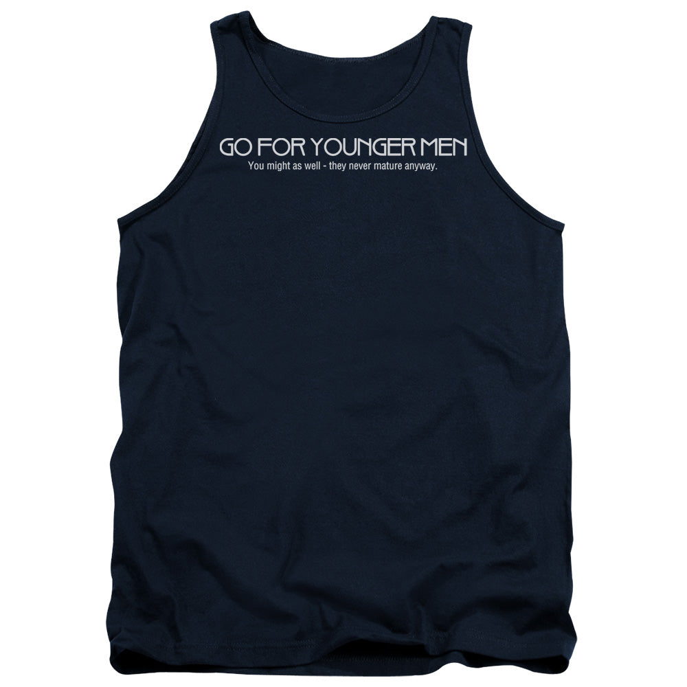 Younger Men - Adult Tank - Navy