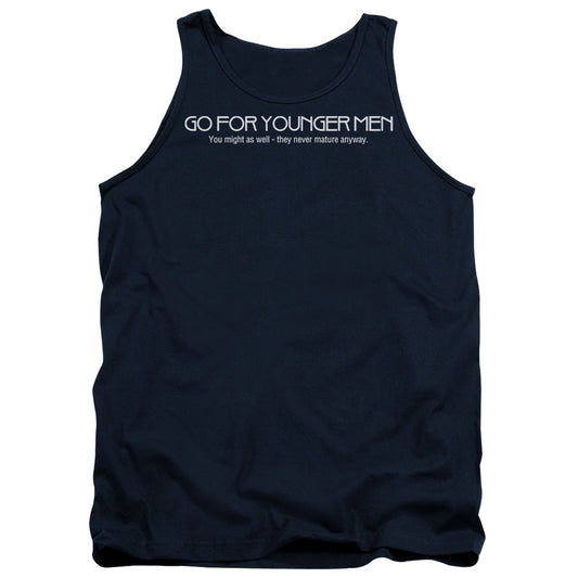 Younger Men - Adult Tank - Navy