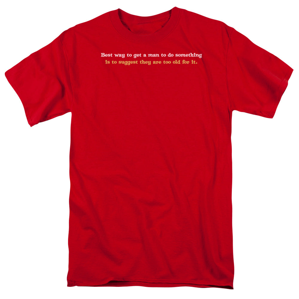 Too Old - Short Sleeve Adult 18 - 1 - Red T-shirt