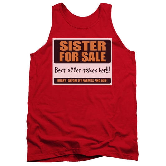 Sister For Sale - Adult Tank - Red