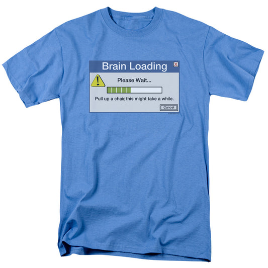 Brain Loading - Short Sleeve Adult 18 - 1 - Carolina Blue T-shirt