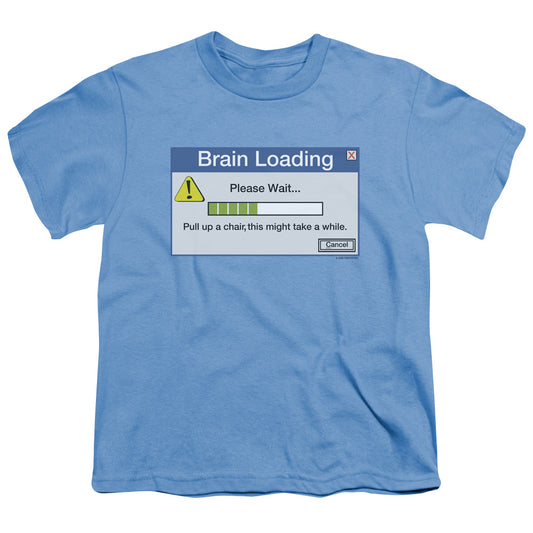 Brain Loading - Short Sleeve Youth 18 - 1 - Carolina Blue T-shirt