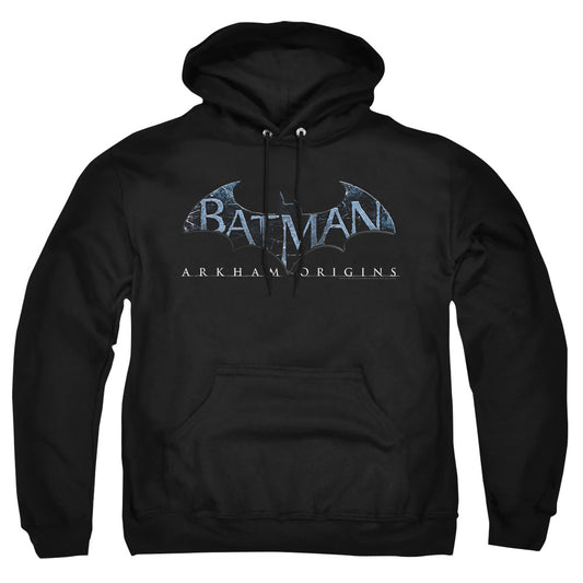 Batman Arkham Origins - Logo - Adult Pull-over Hoodie - Black