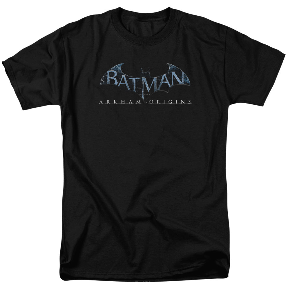Batman Arkham Origins - Logo - Short Sleeve Adult 18/1 - Black T-shirt
