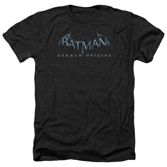 Batman Arkham Origins - Logo - Adult Heather-black