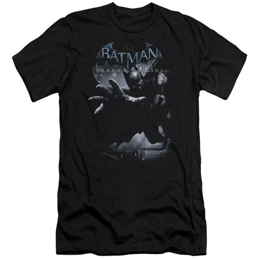 Batman Arkham Origins - Out Of The Shadows-premuim Canvas Adult Slim Fit 30/1 - Black