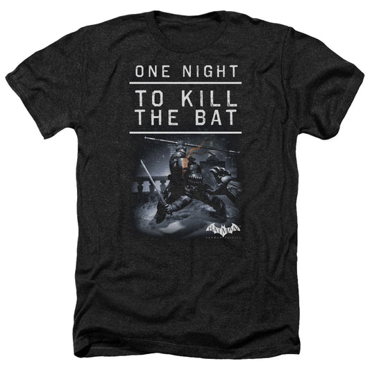 Batman Arkham Origins - One Night - Adult Heather-black