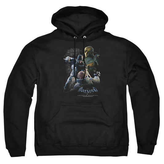 Batman Arkham Origins - Punch - Adult Pull-over Hoodie - Black