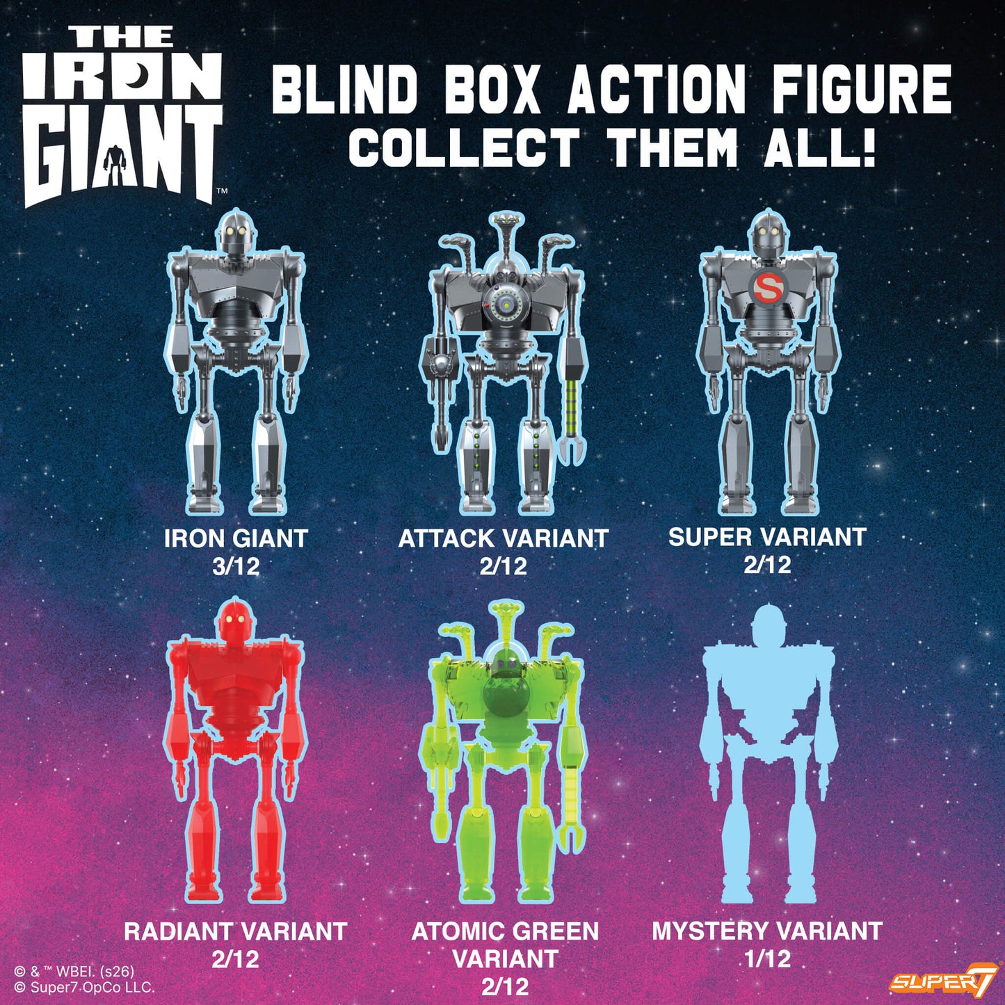 The Iron Giant Blind Box Wave 01 - Individual Blind Box