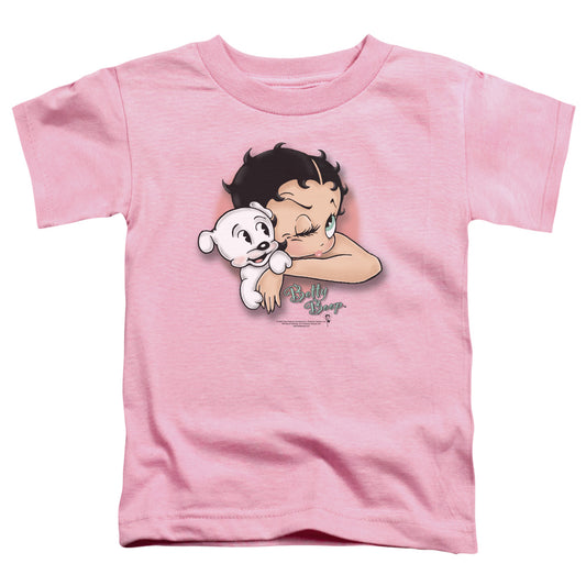 Betty Boop - Wink Wink - Short Sleeve Toddler Tee - Pink T-shirt
