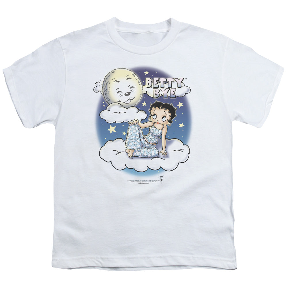 Betty Boop - Betty Bye - Short Sleeve Youth 18/1 - White T-shirt