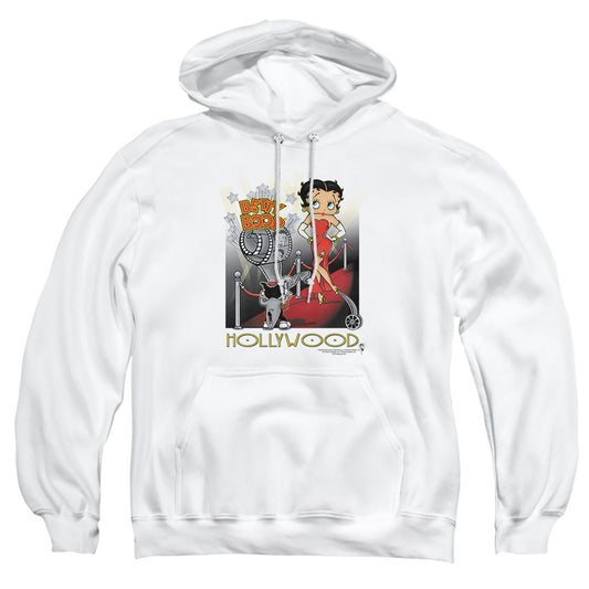 Betty Boop - Hollywood - Adult Pull-over Hoodie - White