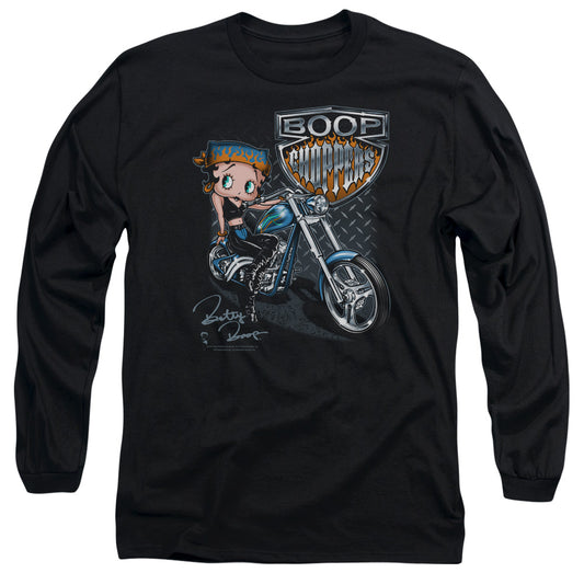BETTY BOOP CHOPPERS-L/S T-Shirt