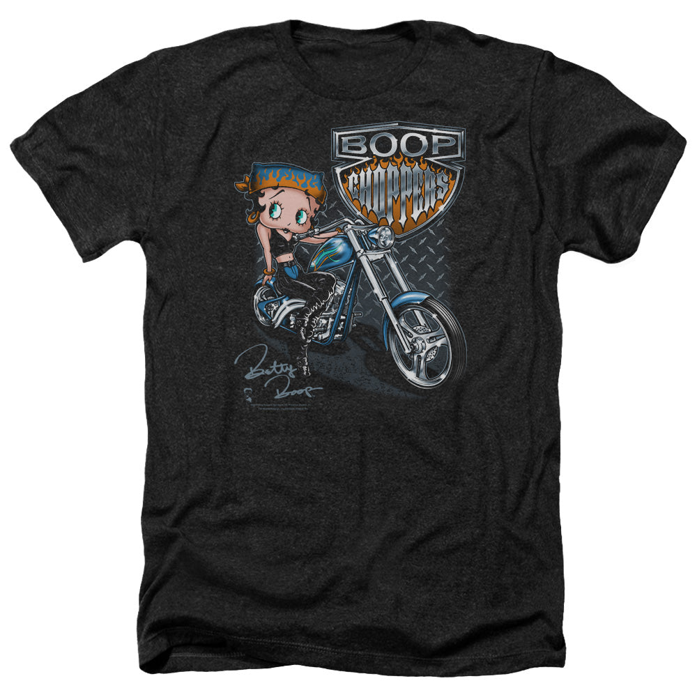 Betty Boop - Choppers - Adult Heather-black