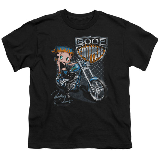 BETTY BOOP CHOPPERS - S/S YOUTH 18/1 - BLACK T-Shirt