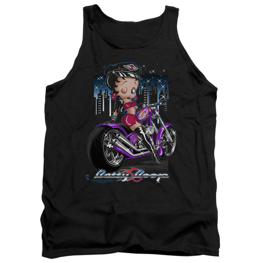 Betty Boop - City Chopper - Adult Tank - Black