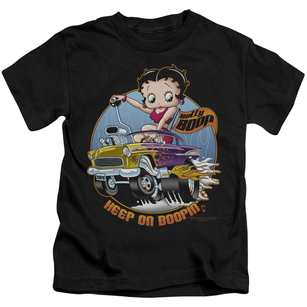 BETTY BOOP KEEP ON BOOPIN - S/S JUVENILE 18/1 - BLACK - T-Shirt