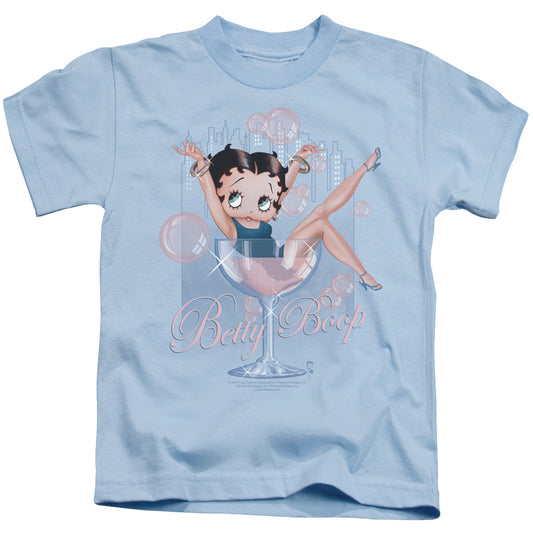 Betty Boop - Pink Champagne - Short Sleeve Juvenile 18/1 - Pink T-shirt