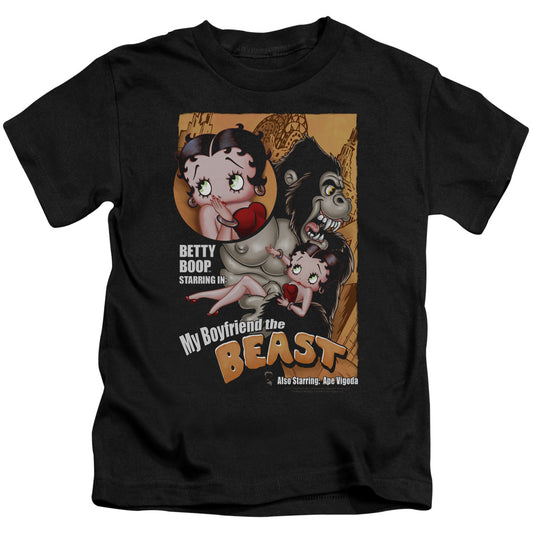 BETTY BOOP BOYFRIEND THE BEAST - S/S JUVENILE 18/1 - BLACK - T-Shirt