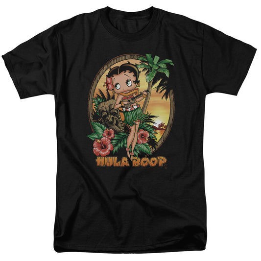Betty Boop - Hula Boop Ii - Short Sleeve Adult 18/1 - Black T-shirt