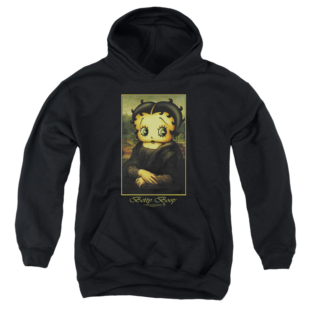 Betty Boop - Boopalisa - Youth Pull-over Hoodie - Black