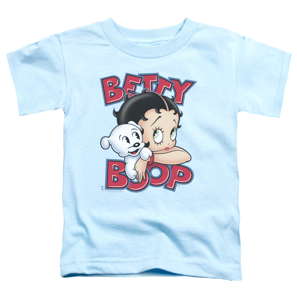 Betty Boop - Forever Friends - Short Sleeve Toddler Tee - Light Blue T-shirt