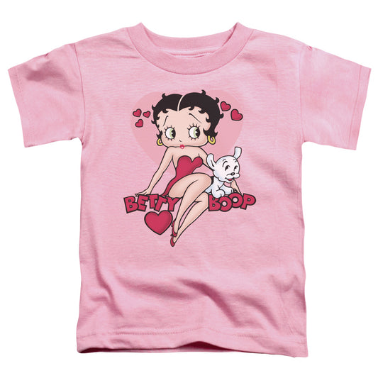 Betty Boop - Sweetheart - Short Sleeve Toddler Tee - Pink T-shirt