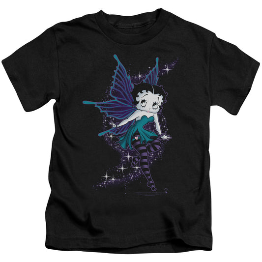 BETTY BOOP SPARKLE FAIRY - S/S JUVENILE 18/1 - BLACK - T-Shirt