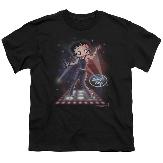 BETTY BOOP POP STAR - S/S YOUTH 18/1 - BLACK T-Shirt