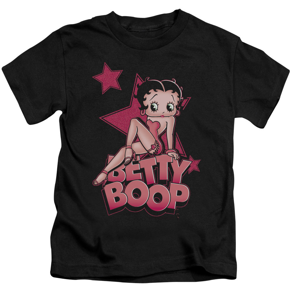 BETTY BOOP SEXY STAR - S/S JUVENILE 18/1 - BLACK - T-Shirt