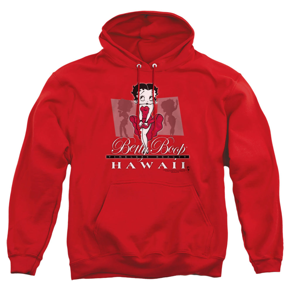 Betty Boop - Timeless Beauty - Adult Pull-over Hoodie - Red