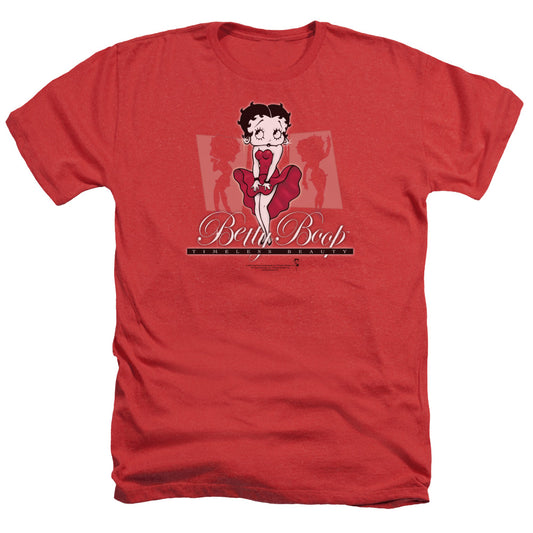 Betty Boop - Timeless Beauty - Adult Heather - Red