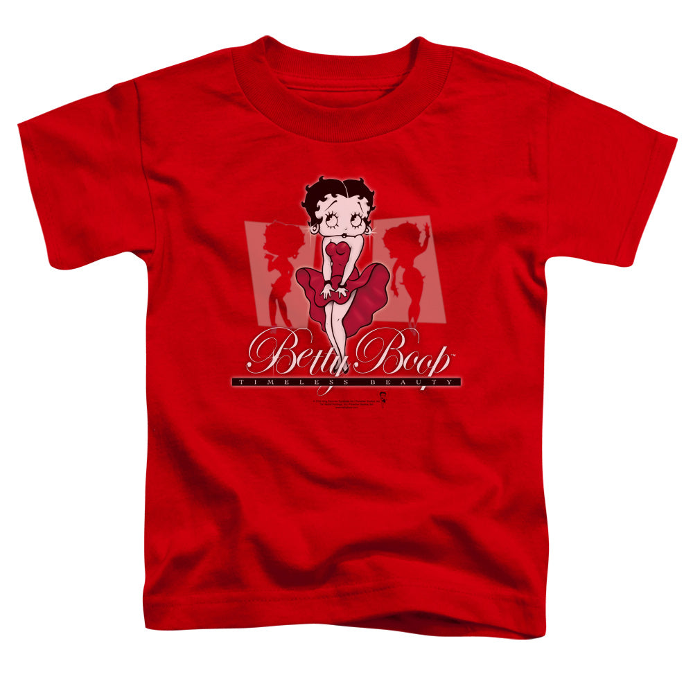 Betty Boop - Timeless Beauty - Short Sleeve Toddler Tee - Red T-shirt
