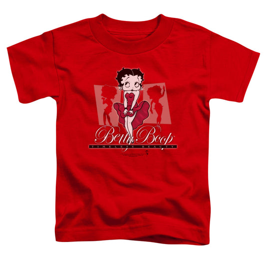 Betty Boop - Timeless Beauty - Short Sleeve Toddler Tee - Red T-shirt
