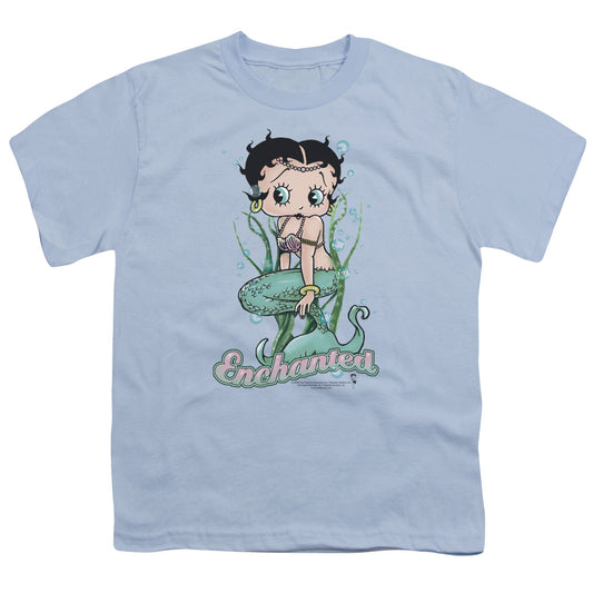BETTY BOOP ENCHANTED BOOP - S/S YOUTH 18/1 - LIGHT BLUE T-Shirt
