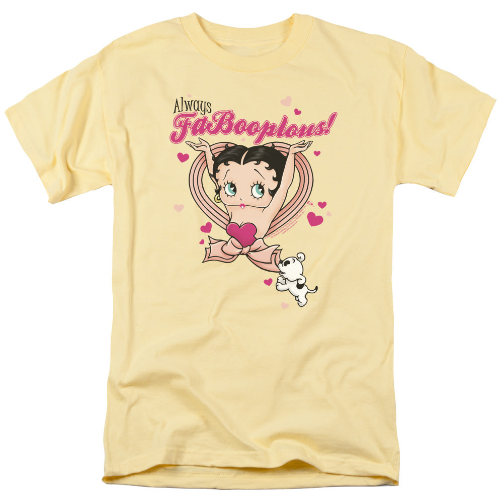 Betty Boop - Fabooplous! - Short Sleeve Adult 18/1 - Banana T-shirt