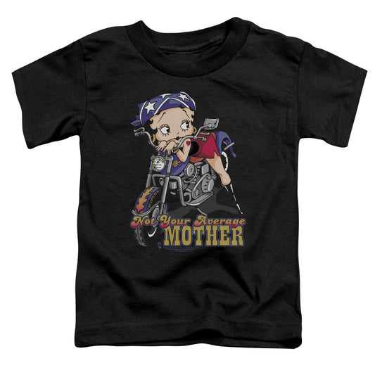 BETTY BOOP NOT YOUR AVERAGE MOTHER - S/S TODDLER TEE - BLACK - T-Shirt