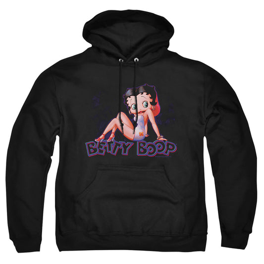 Betty Boop - Glowing - Adult Pull-over Hoodie - Black