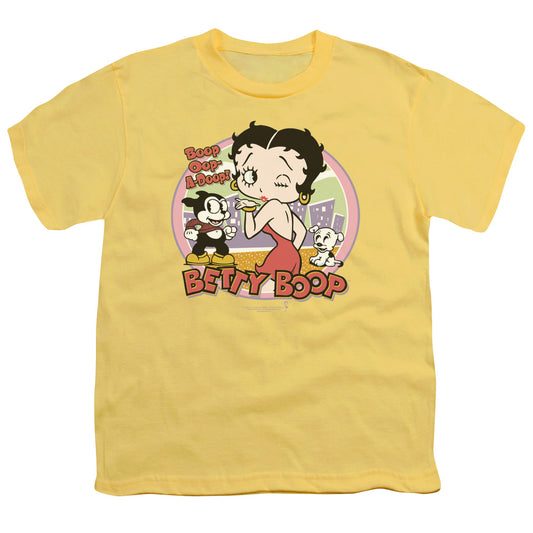 BETTY BOOP KISS - S/S YOUTH 18/1 - BANANA T-Shirt