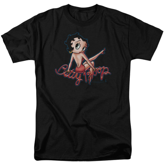 Betty Boop - Bettys Back - Short Sleeve Adult 18/1 - Black T-shirt