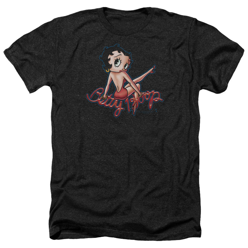Betty Boop - Bettys Back - Adult Heather-black