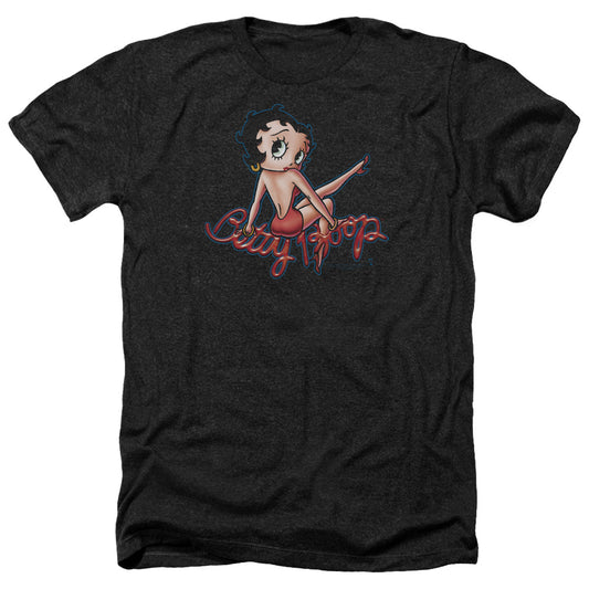 Betty Boop - Bettys Back - Adult Heather-black