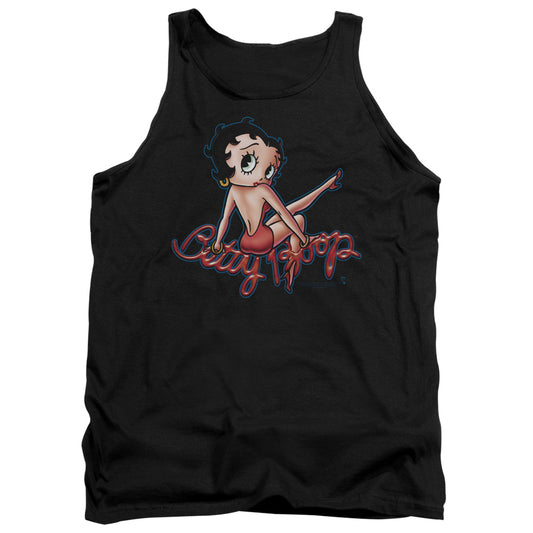 Betty Boop - Bettys Back - Adult Tank - Black