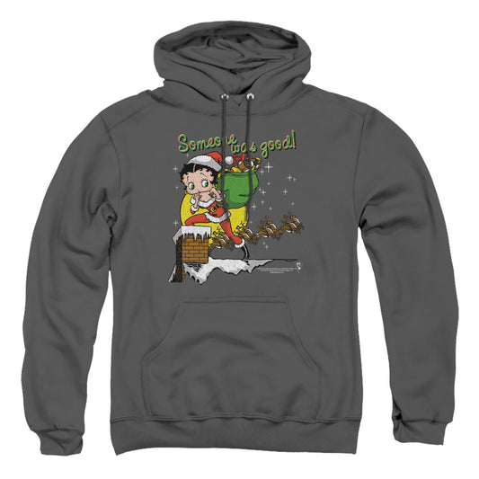Betty Boop - Chimney - Adult Pull-over Hoodie - Charcoal