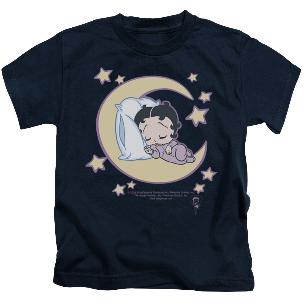 BETTY BOOP SLEEPY TIME - S/S JUVENILE 18/1 - NAVY - T-Shirt
