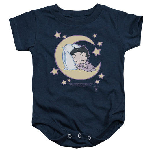 Betty Boop - Sleepy Time - Infant Snapsuit - Navy