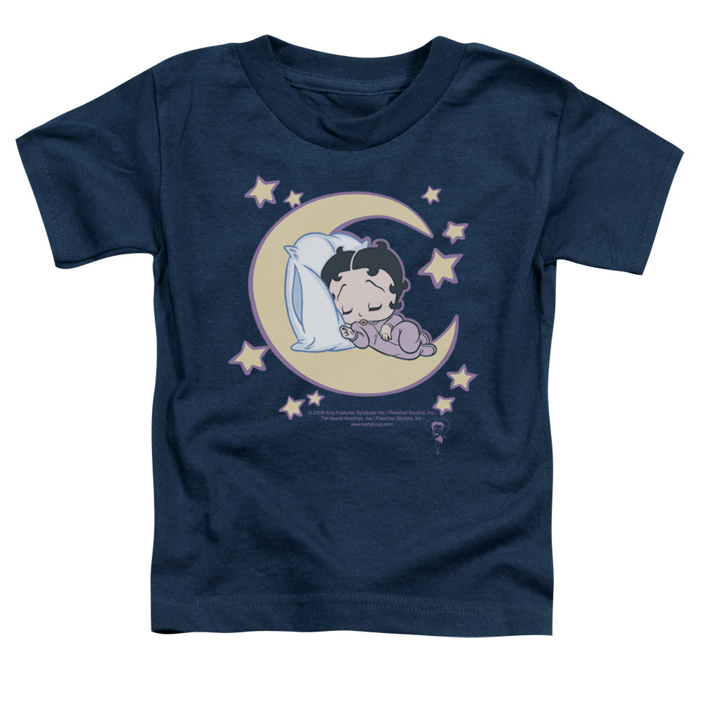 Betty Boop - Sleepy Time - Short Sleeve Toddler Tee - Navy T-shirt