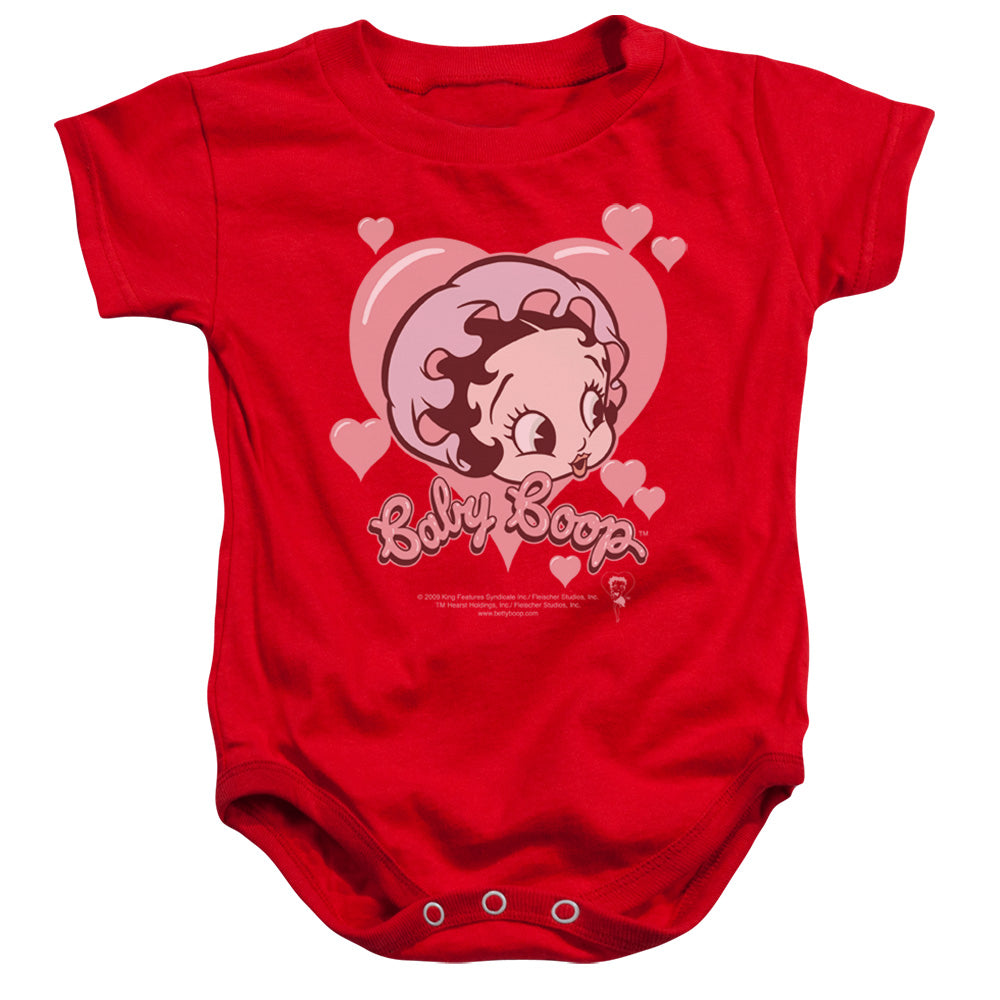 Betty Boop - Baby Heart - Infant Snapsuit - Red