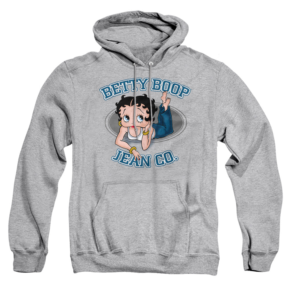 Betty Boop - Jean Co - Adult Pull-over Hoodie - Athletic Heather