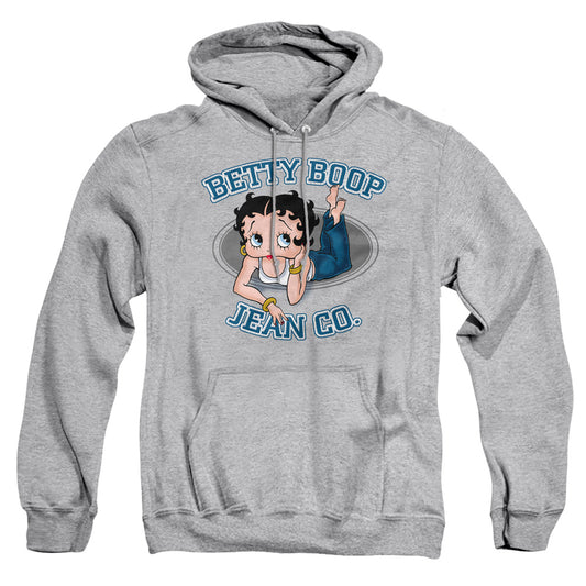 Betty Boop - Jean Co - Adult Pull-over Hoodie - Athletic Heather